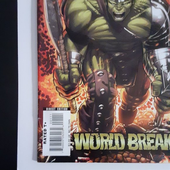 HULK WORLD WAR HULK PROLOGUE WORLD BREAKER  WRITTEN BY PETER DAVID - Picture 4 of 10